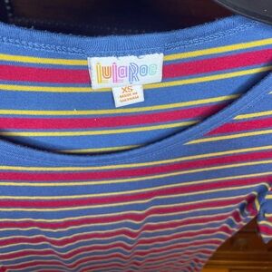 Lula Roe striped dress | size XS